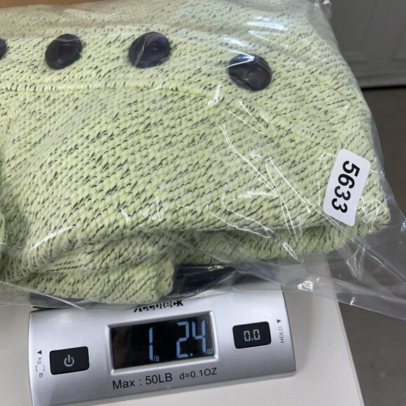 Soft Surroundings Textured Slouchy Nubby Sweater Tunic Style #25928 Green Size L - Picture 9 of 9